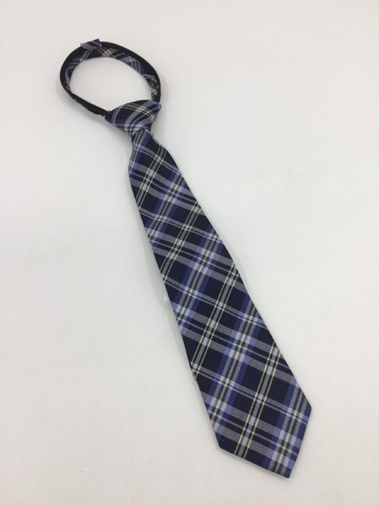 Class Club Child Size Toddler Blue Stripe Tie/Bowtie