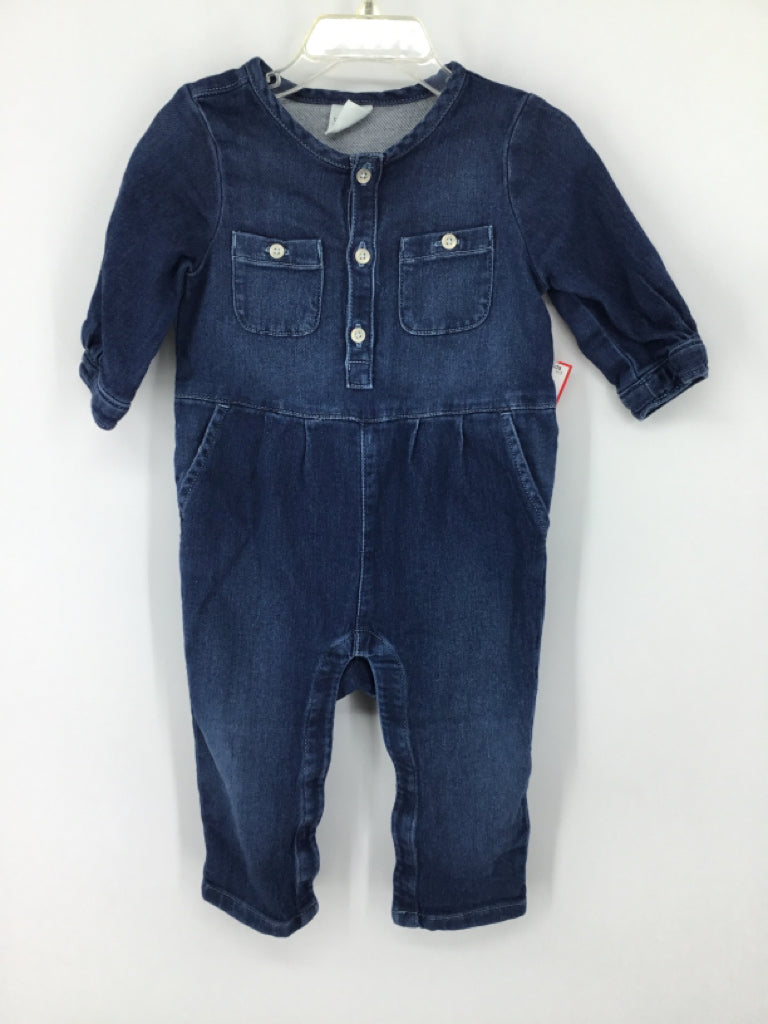 Baby Gap Child Size 12-18 Months Blue Outfit - girls