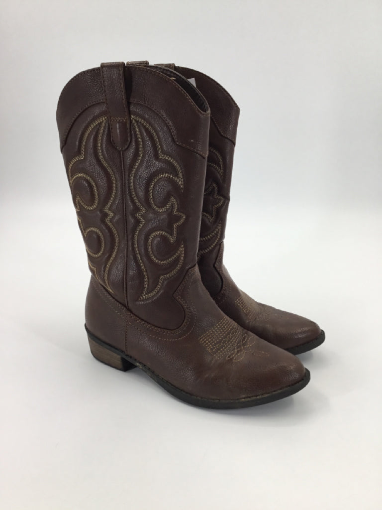 Cat & Jack Child Size 3 Youth Brown Boots