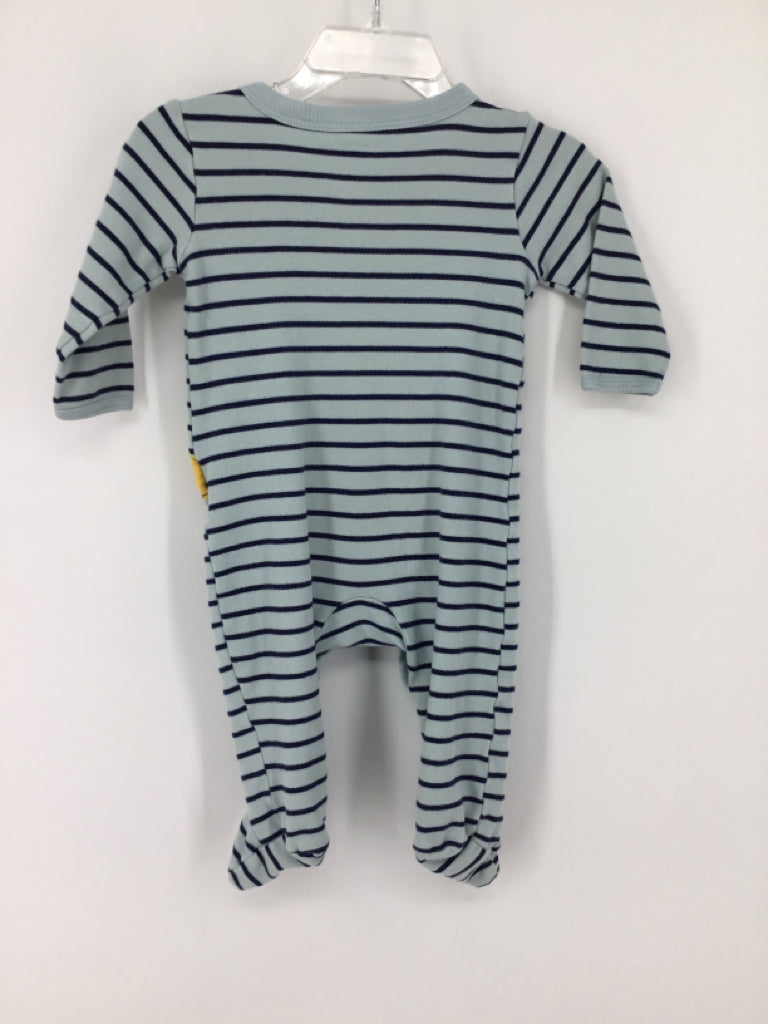 Carter's Child Size 6 Months Blue Sleepers