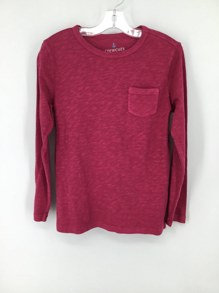 Crewcuts Child Size 8 Pink Solid Shirt - boys