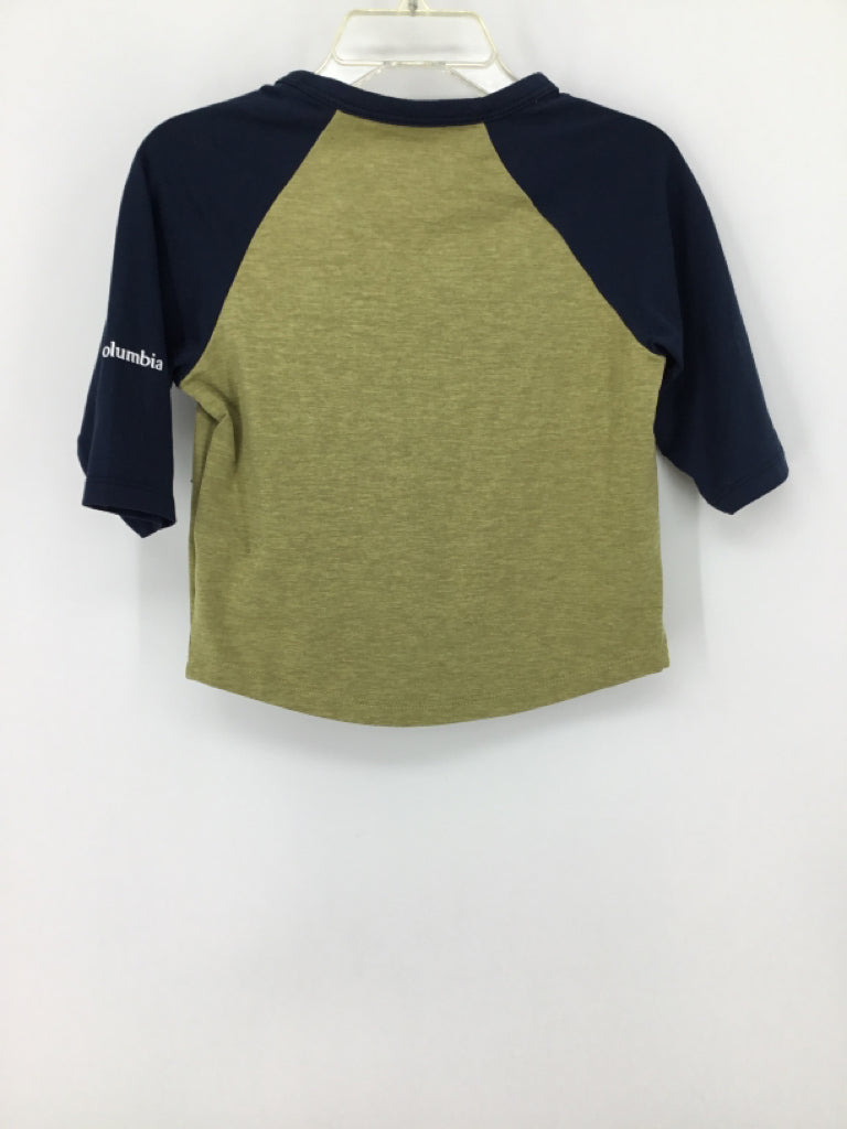 Columbia Child Size 2 Natural screen printed T-shirt - boys