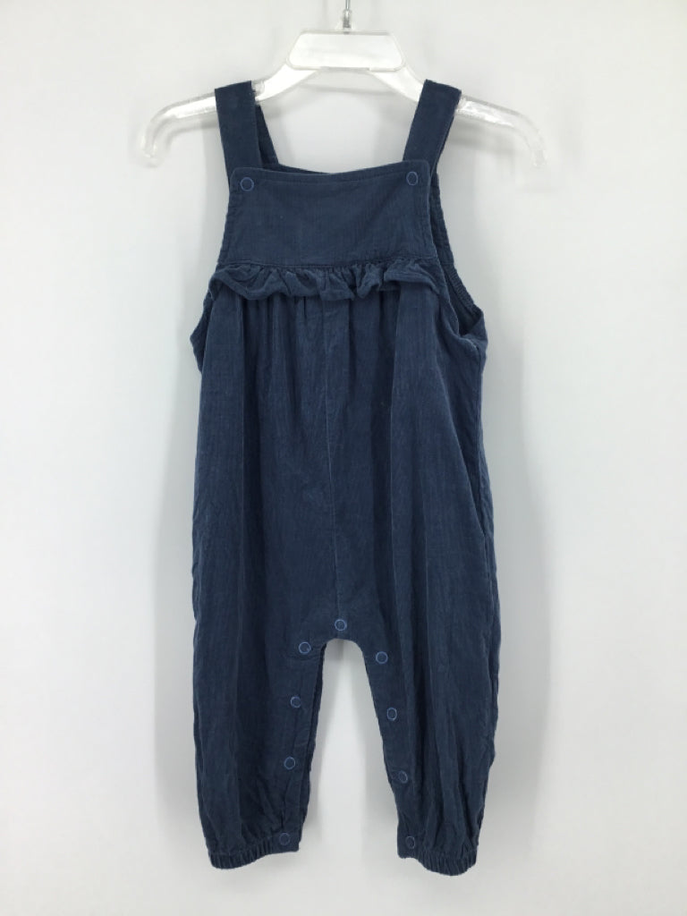 Angel Dear Child Size 12-18 Months Blue Overalls - girls