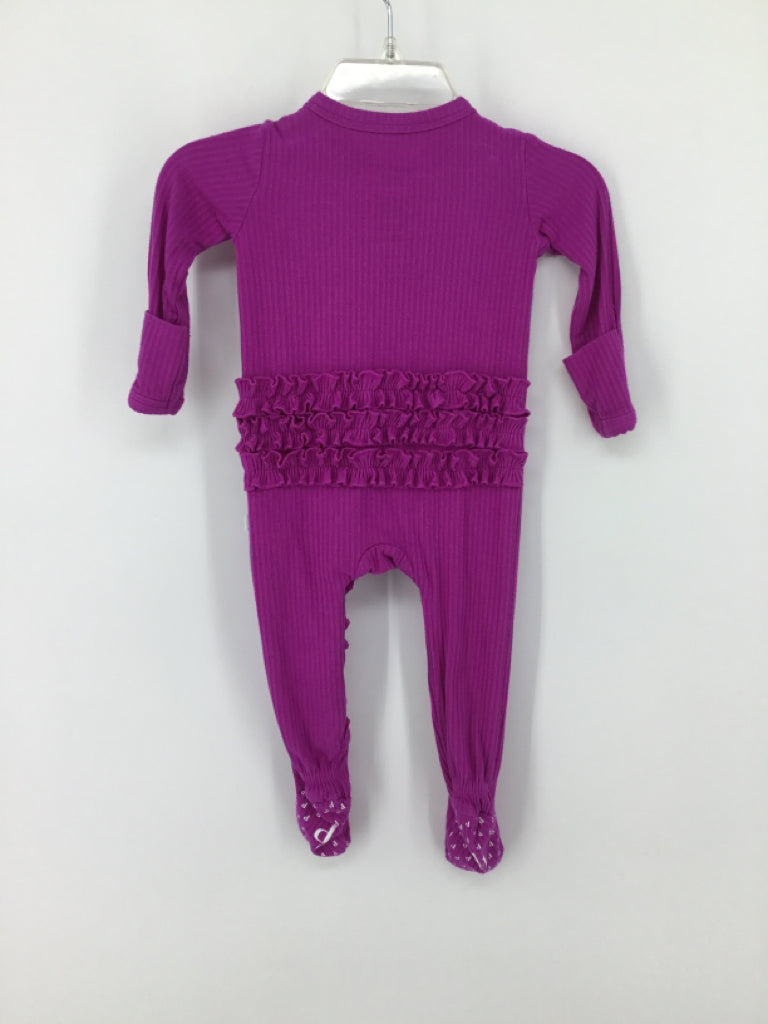 Posh Peanut Child Size 0-3 Months Purple Sleepers