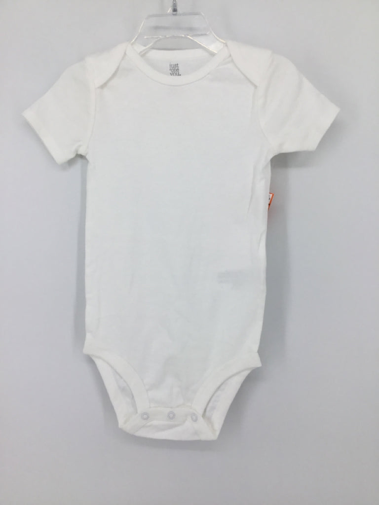 Just One You Made by Carters Child Size 24 Months White Onesie