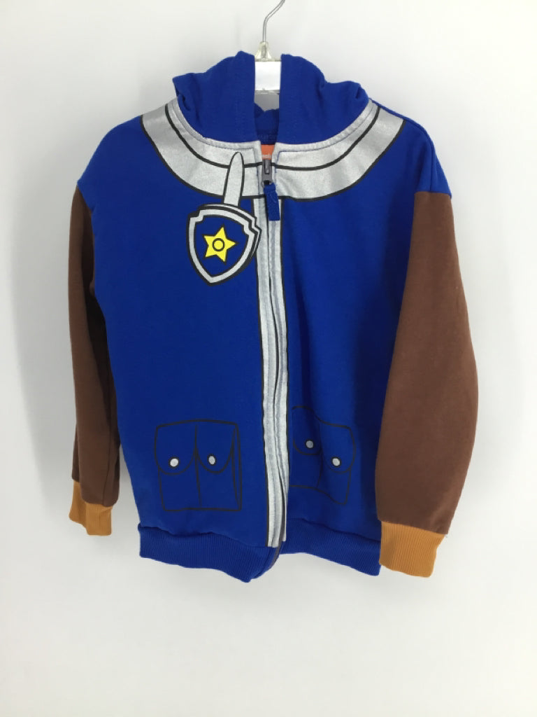 nickelodeon Paw Patrol Child Size 5 Blue Character Hoodie - boys