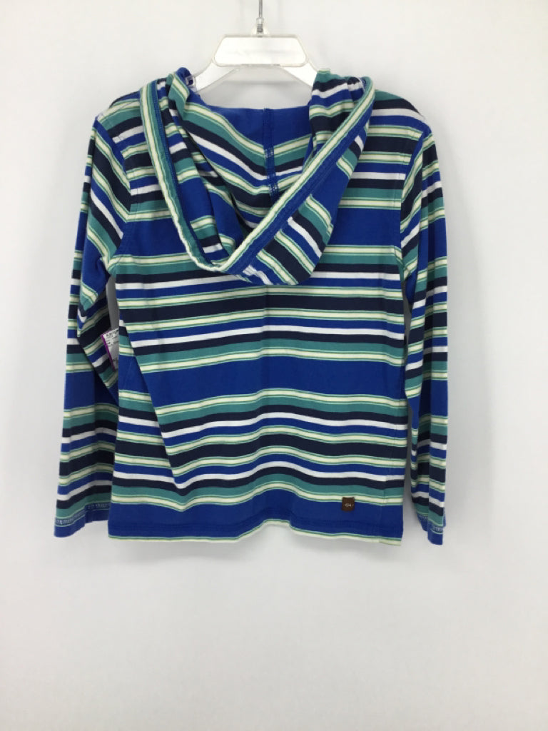 Tea Child Size 6 Blue Stripe Shirt - boys