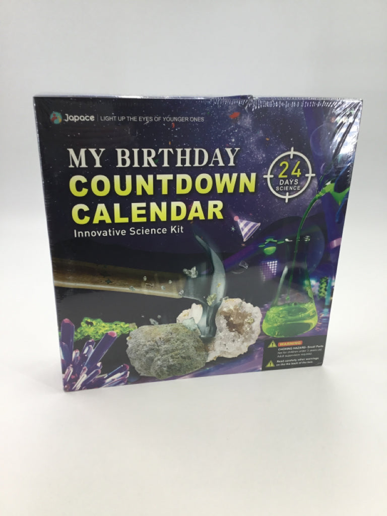 Japace My Birthday Countdown Calendar Innovative Science Kit