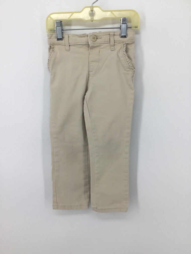 Childrens Place Child Size 3 Tan Pants - girls