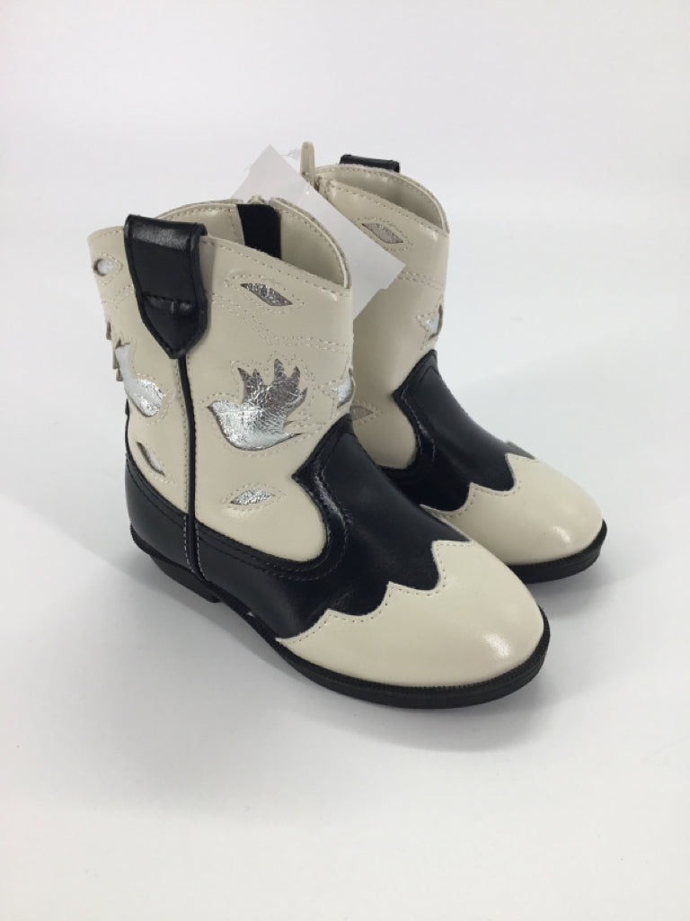 Zara Child Size 7 Toddler Black Boots