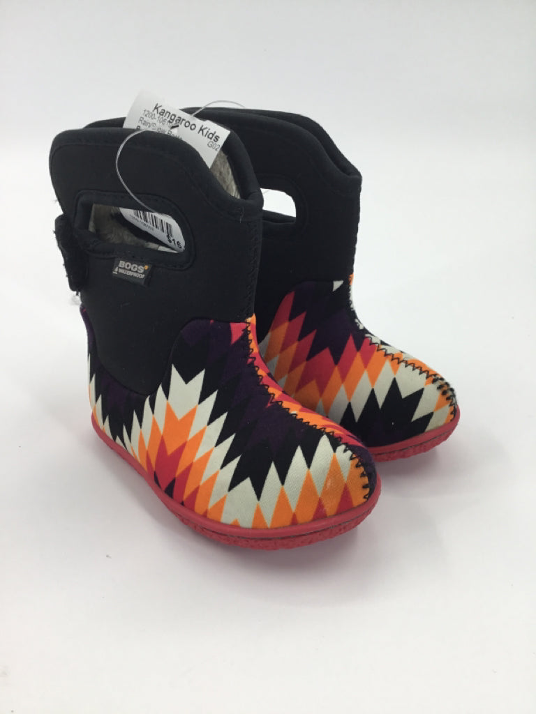 Bogs Child Size 6 Multi-Color Rain/Snow Boots