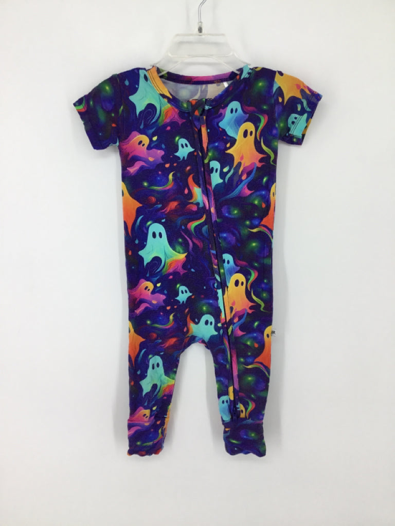 Bums & Roses Child Size 9-12 Months Multi-Color Halloween Pajamas