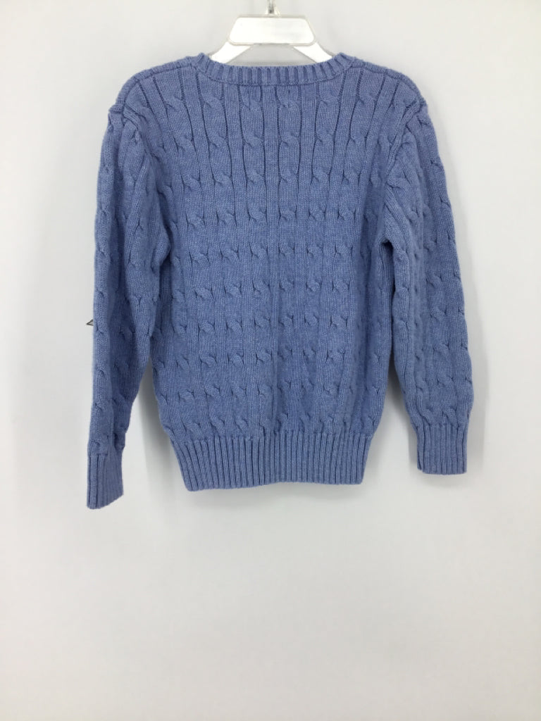 Ralph Lauren Child Size 5 Blue Solid Sweater - boys