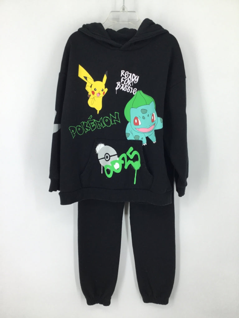 Pokemon Child Size 5 Black Character Outfit - boys