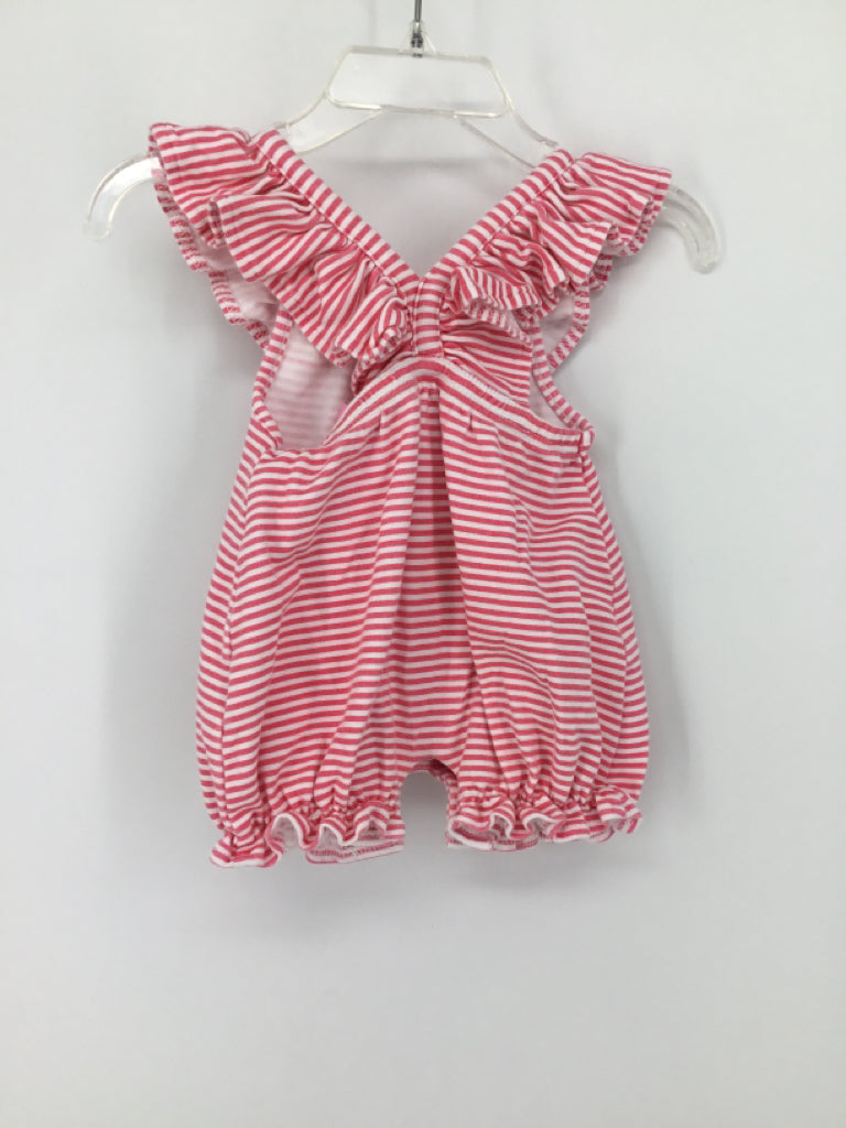 Mudpie Child Size 0-3 Months Pink Outfit - girls