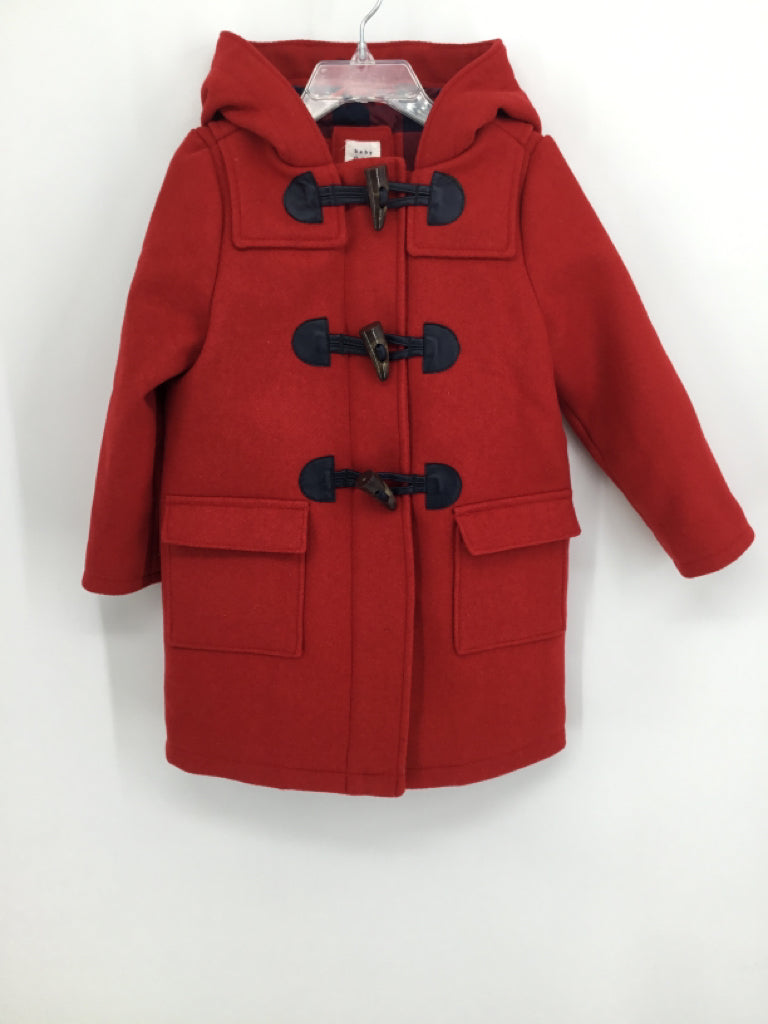 Baby Gap Child Size 4 Red Solid Outerwear - boys