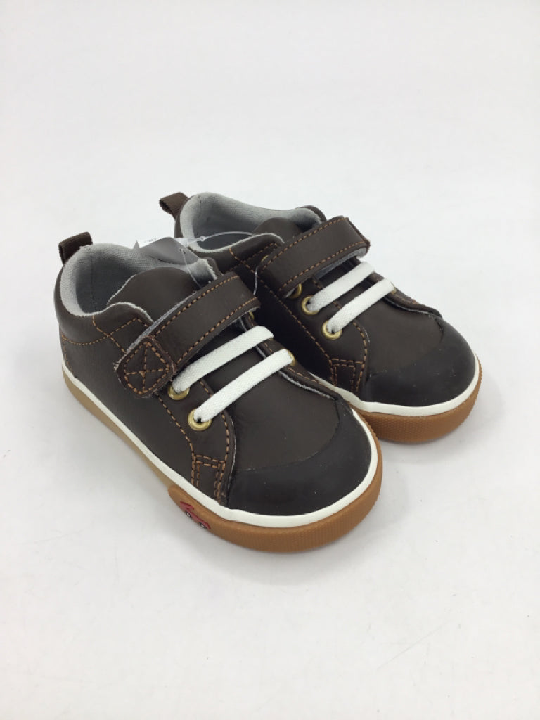 See Kai Run Child Size 6 Toddler Brown Dress Shoes
