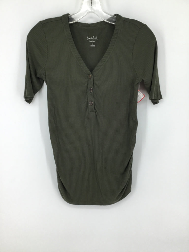 isabel Maternity Size XS Cotton Blend Top