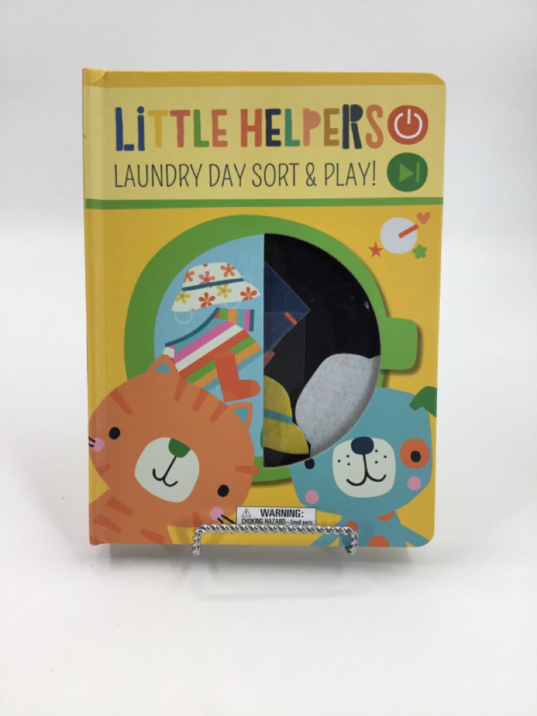 Little Helpers Laundry Day Sort & Play! Board Book