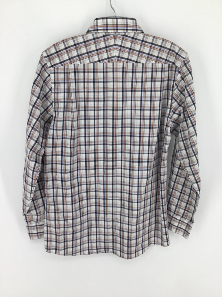 Nordstrom Child Size 10 Multi-Color Plaid Shirt - boys