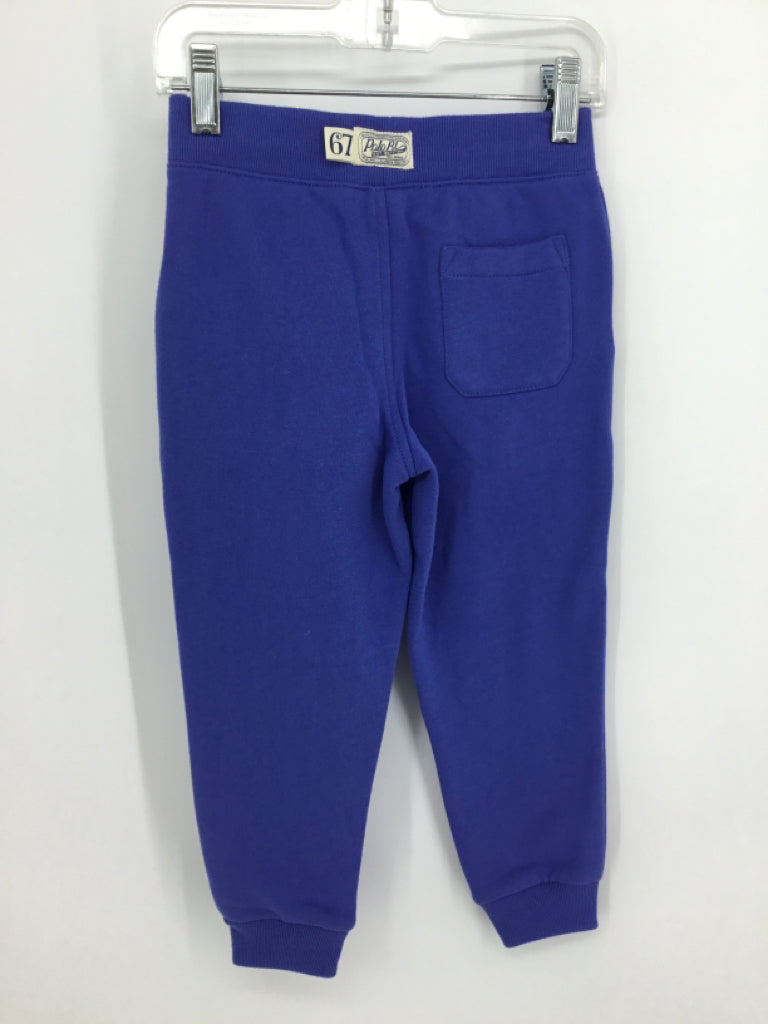 Ralph Lauren Child Size 4 Blue Solid Sweatpants - boys