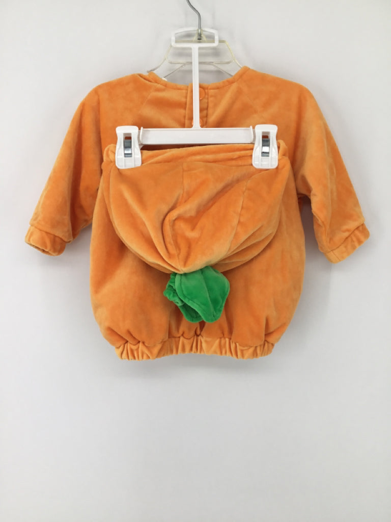 Target Child Size 0-6 Months Orange Jack-O-Lantern Halloween Costume