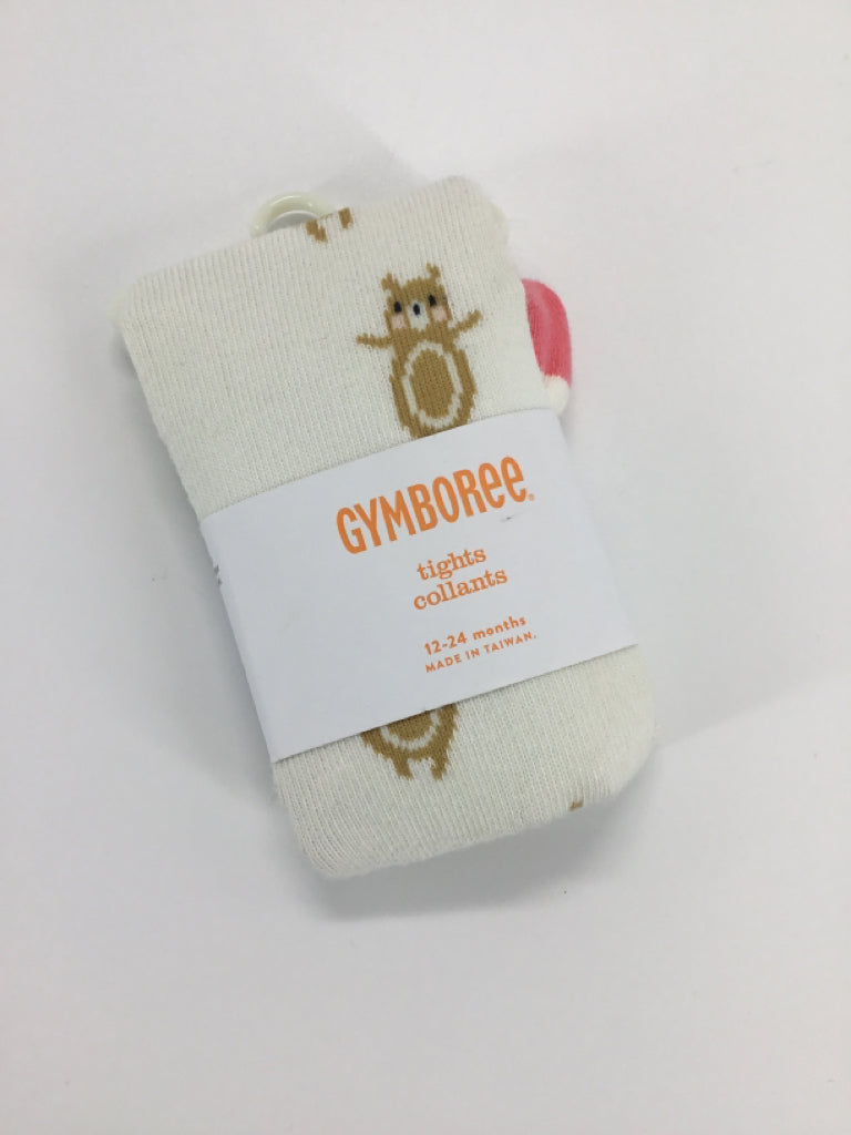 Gymboree Child Size 12-24 Months Cream Tights - girls