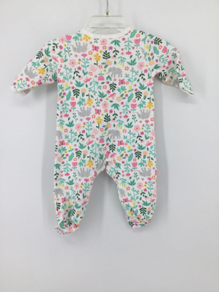 Carter's Child Size 3 Months Multi-Color Sleepers