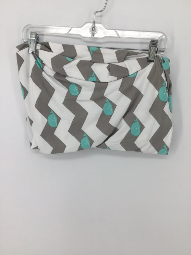Gray Bassinet/Cradle Sheet