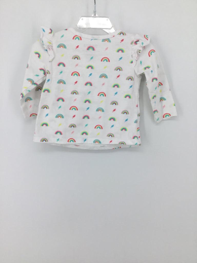 okie dokie Child Size 9 Months White Shirt - girls