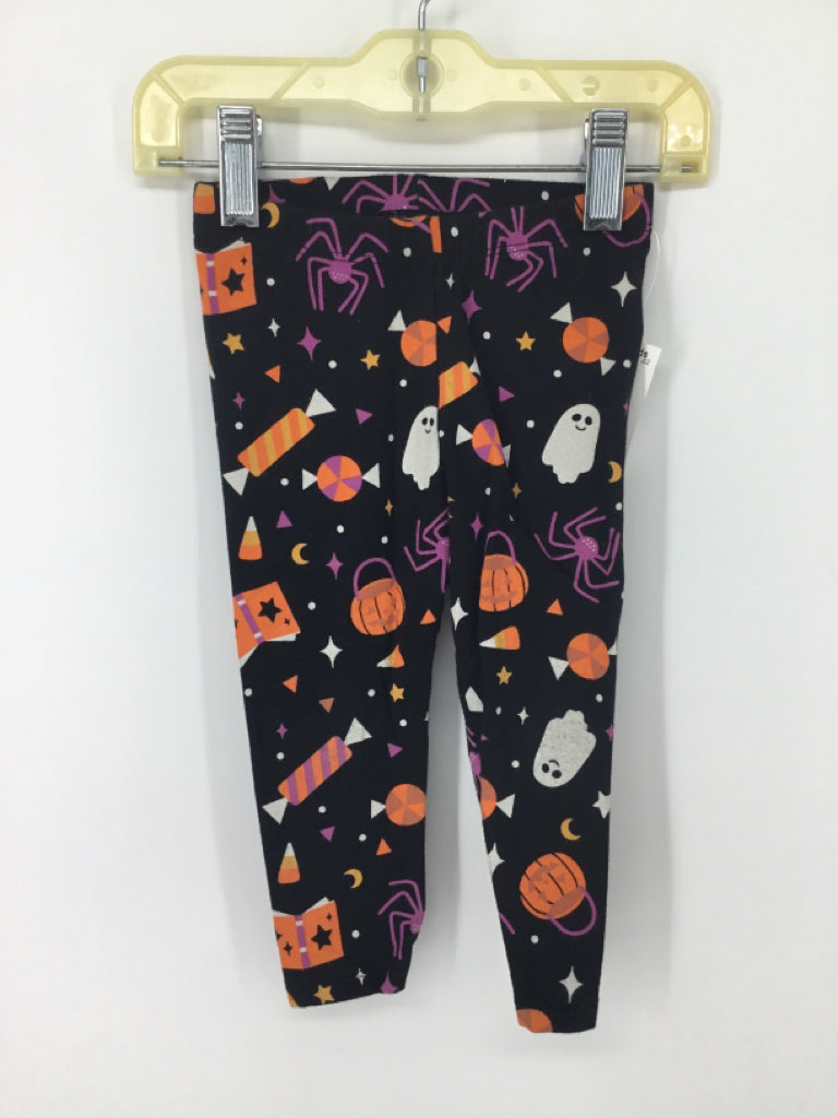 Cat & Jack Child Size 18 Months Black Halloween Leggings