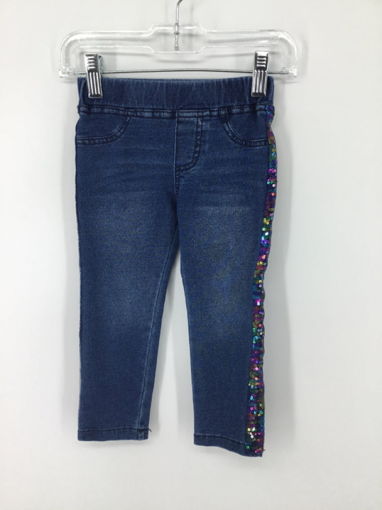 Flapdoodles Child Size 2 Blue Pants - girls