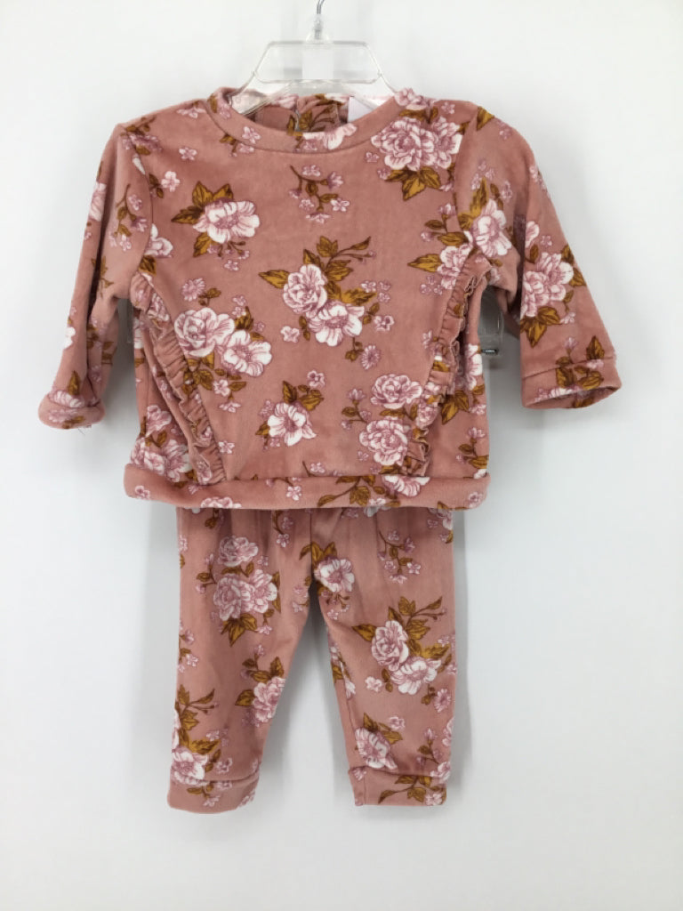 Little Lass Child Size 6-9 Months Pink Outfit - girls