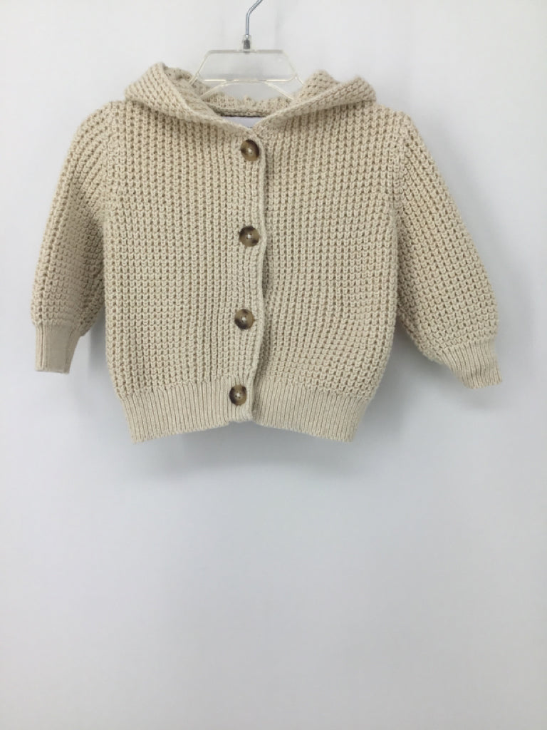 Old Navy Child Size 12-18 Months Tan Solid Sweater - boys