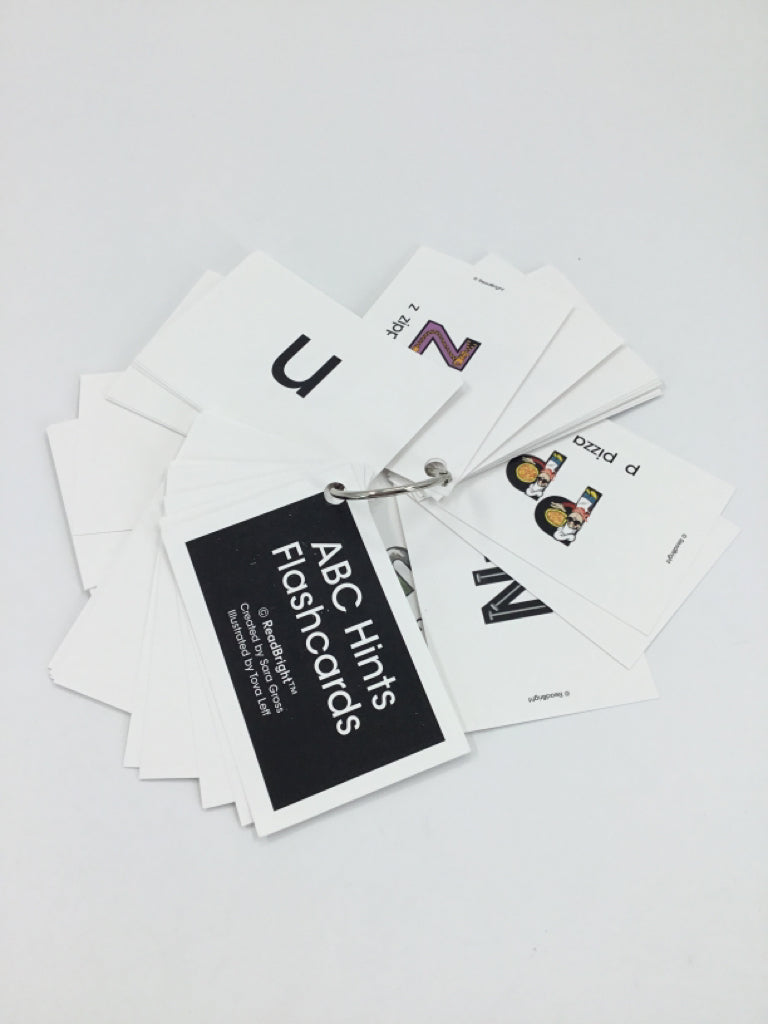 ReadBright ABC Hints Flashcards - Letter Sounds