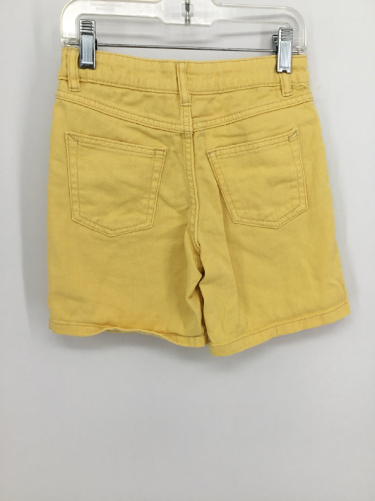 H & M Child Size 4 Yellow Solid Shorts - boys