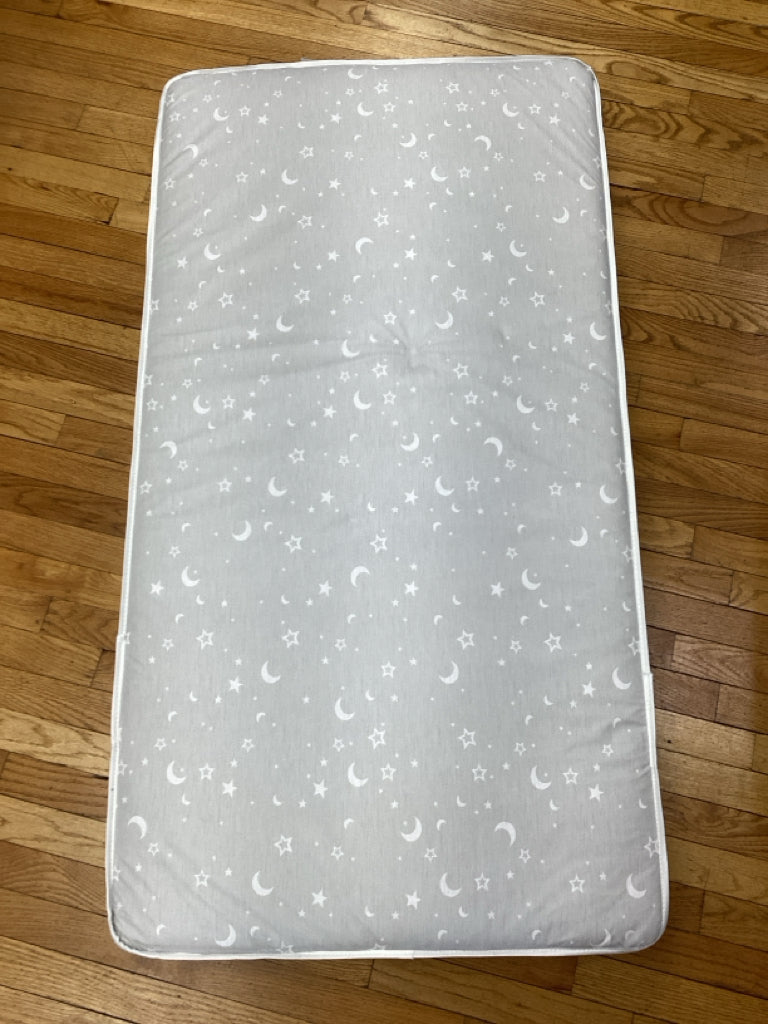Pottery Barn Kids Lullaby Crib & Toddler 2-Stage Mattress