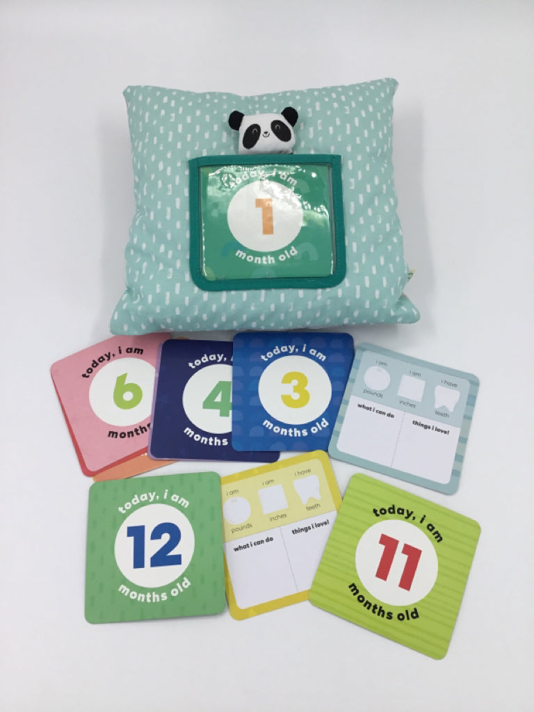 Kiwi Co Milestone Pillow with Cards