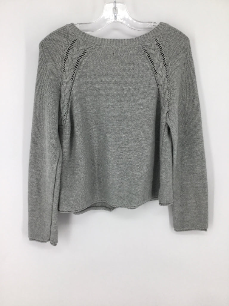 Tea Child Size 8 Gray Sweater - girls