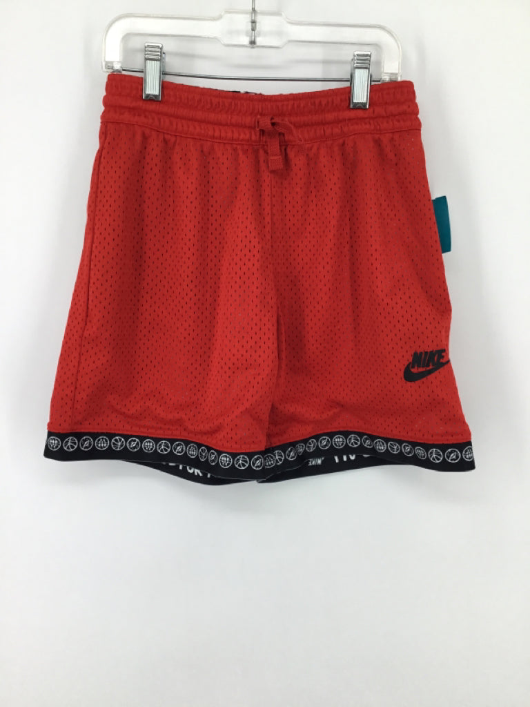 Nike Child Size 8 Red Solid Shorts - boys