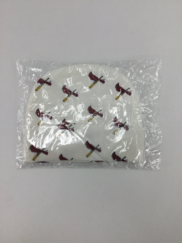 Cardinals Child Size Newborn White Cardinals Hats - boys