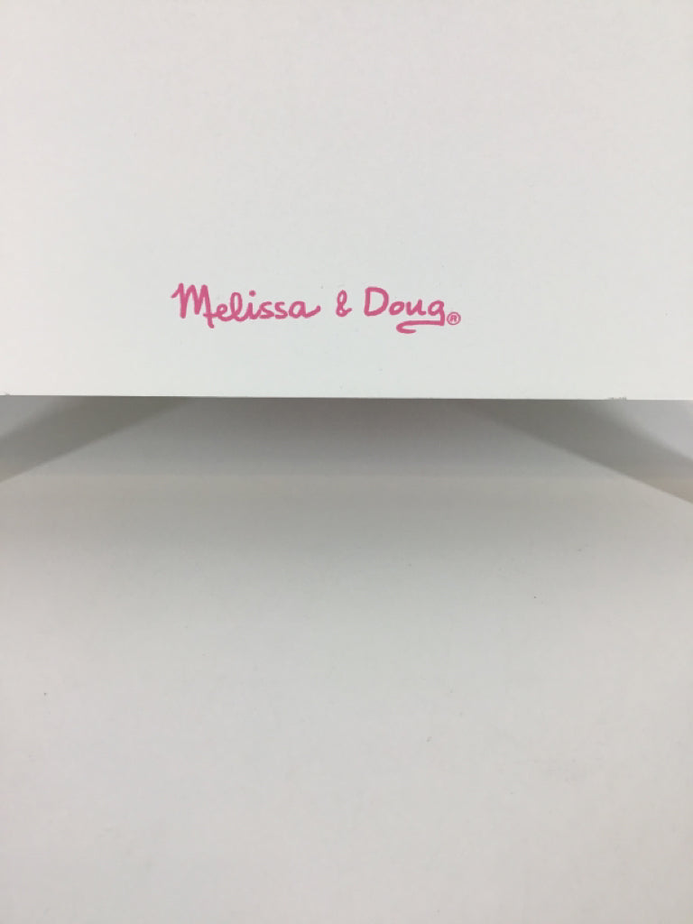 Melissa & Doug Wooden Doll Armoire with hangers