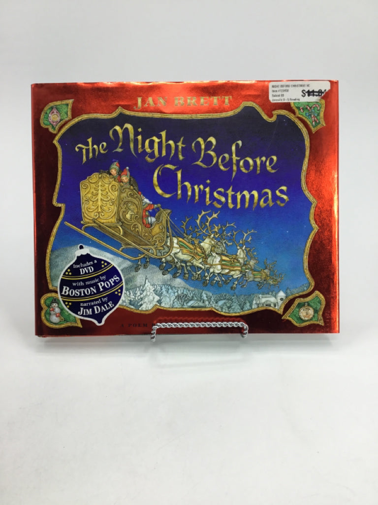 The Night Before Christmas Hardback Book
