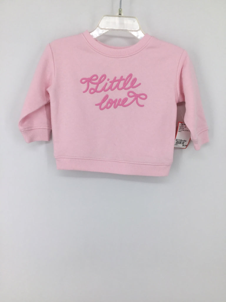Little Love Child Size 6 Months Pink Sweatshirt - girls