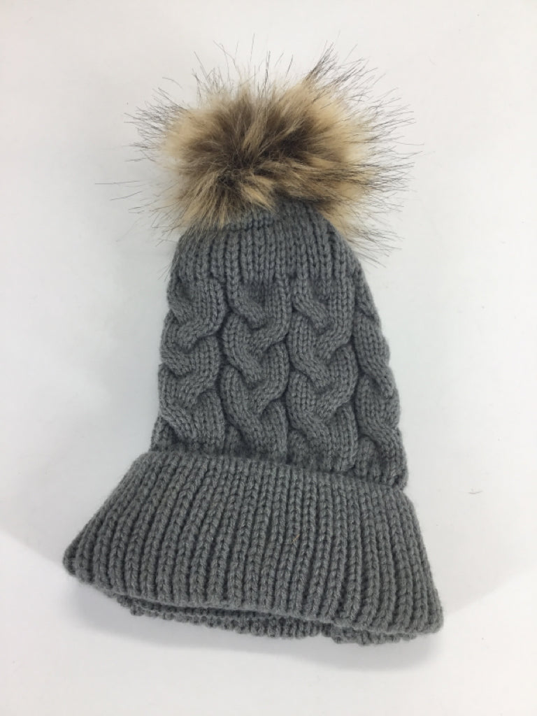 brandless Child Size Infant Gray Hats - girls