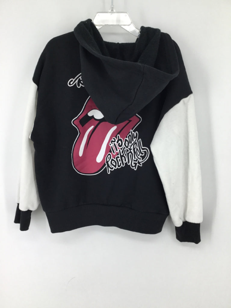 The Rolling Stones Child Size 6 Black Solid Hoodie - boys