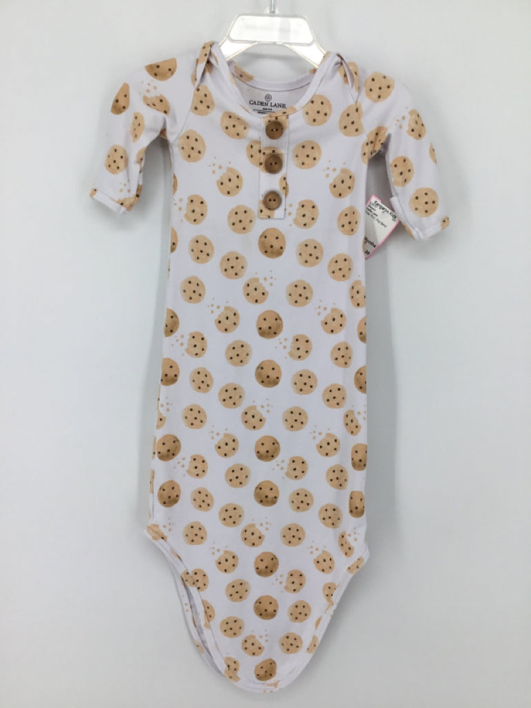 Caden Lane Child Size 0-36 Months White Sleepers