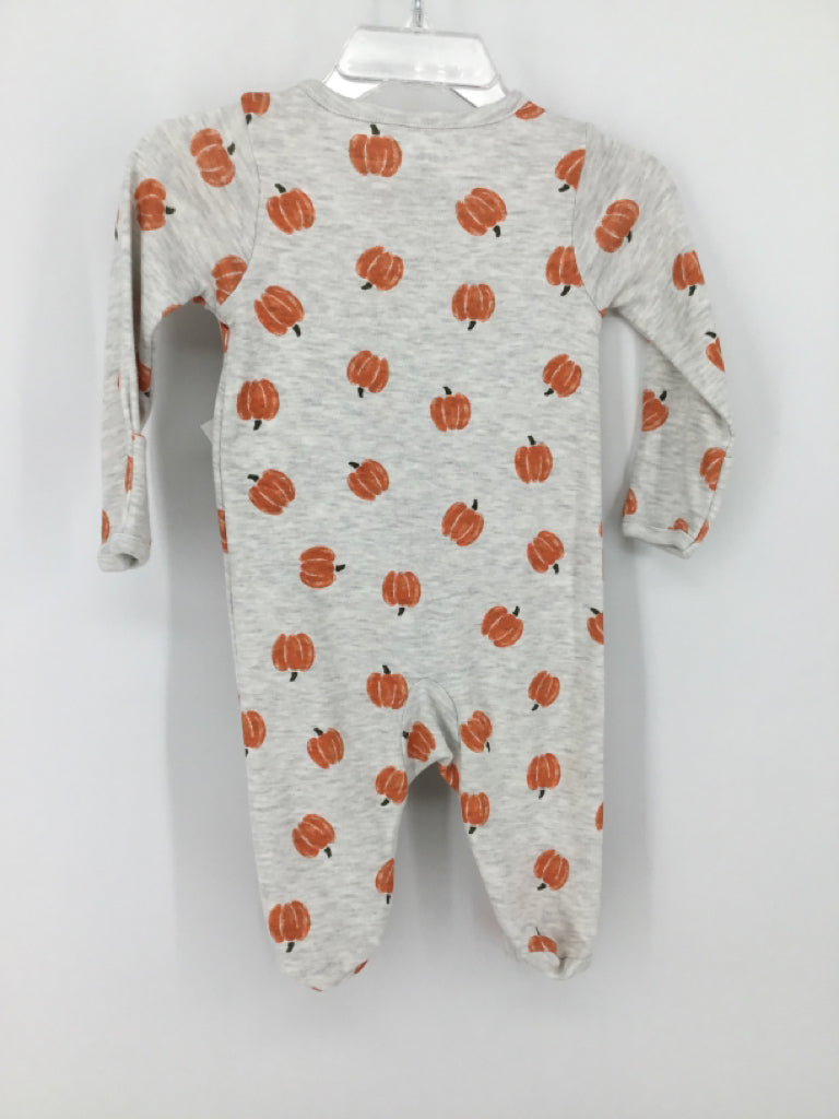 Child of Mine Child Size 0-3 Months Gray Halloween Sleeper