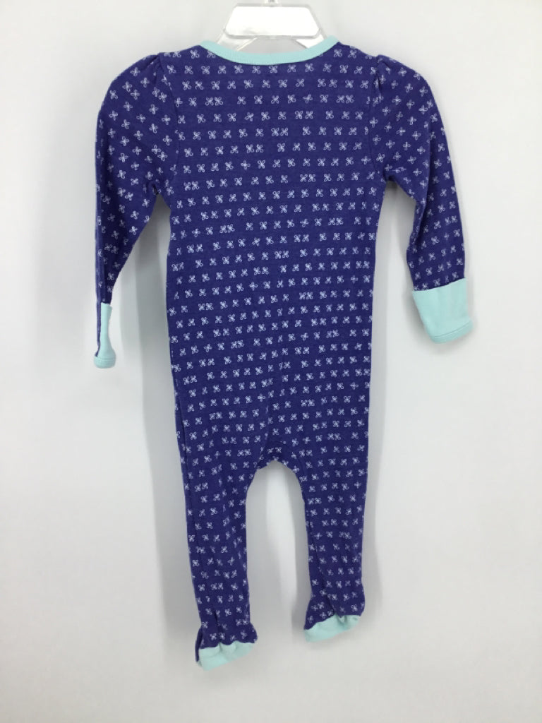 cloud island Child Size 6-9 Months Blue Sleepers