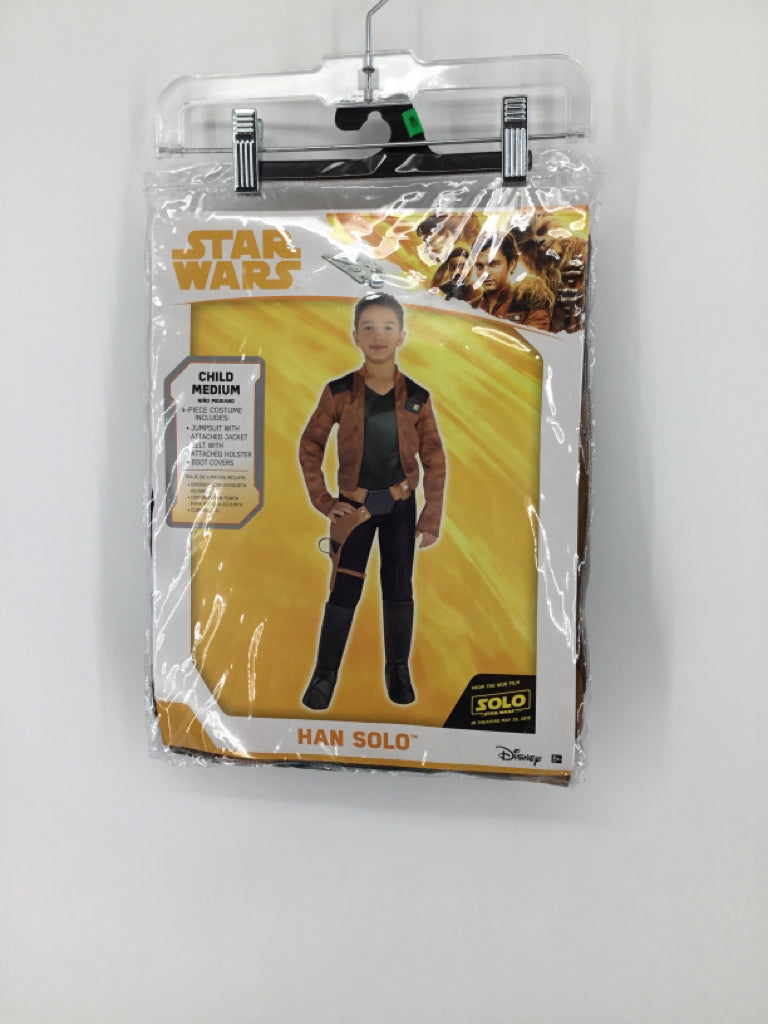 Star Wars Child Size 8 Brown Han Solo Halloween Costume
